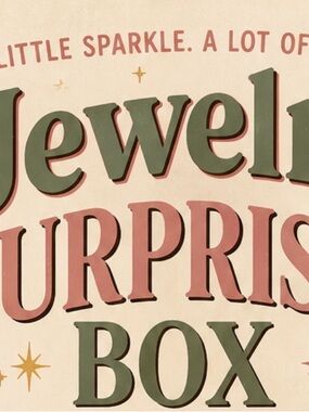 Antique ,retro and vintage jewelry surprise box